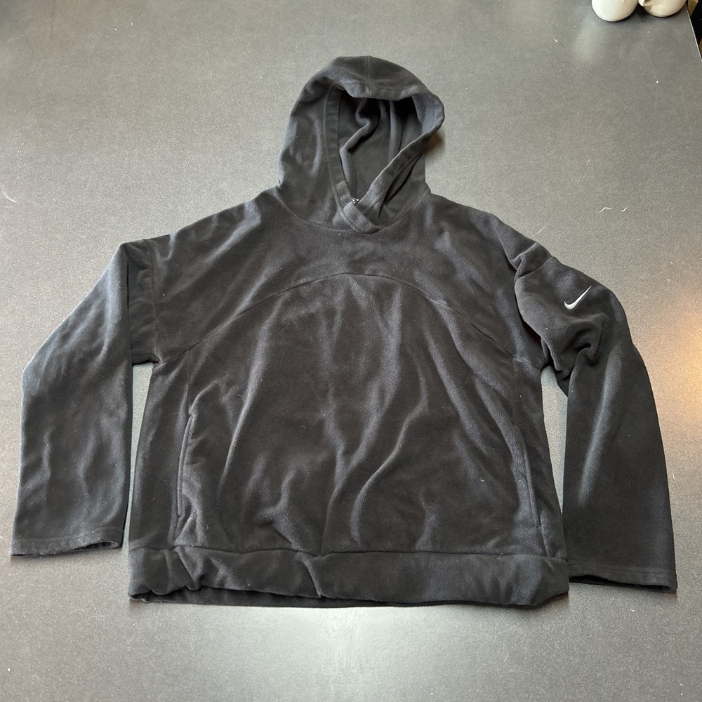 Nike Sportswear Tech Fleece Oversized Hoodie Black Womens Sz M